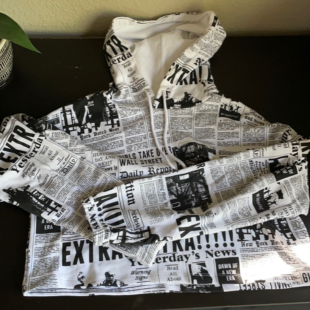 Crop hoodie